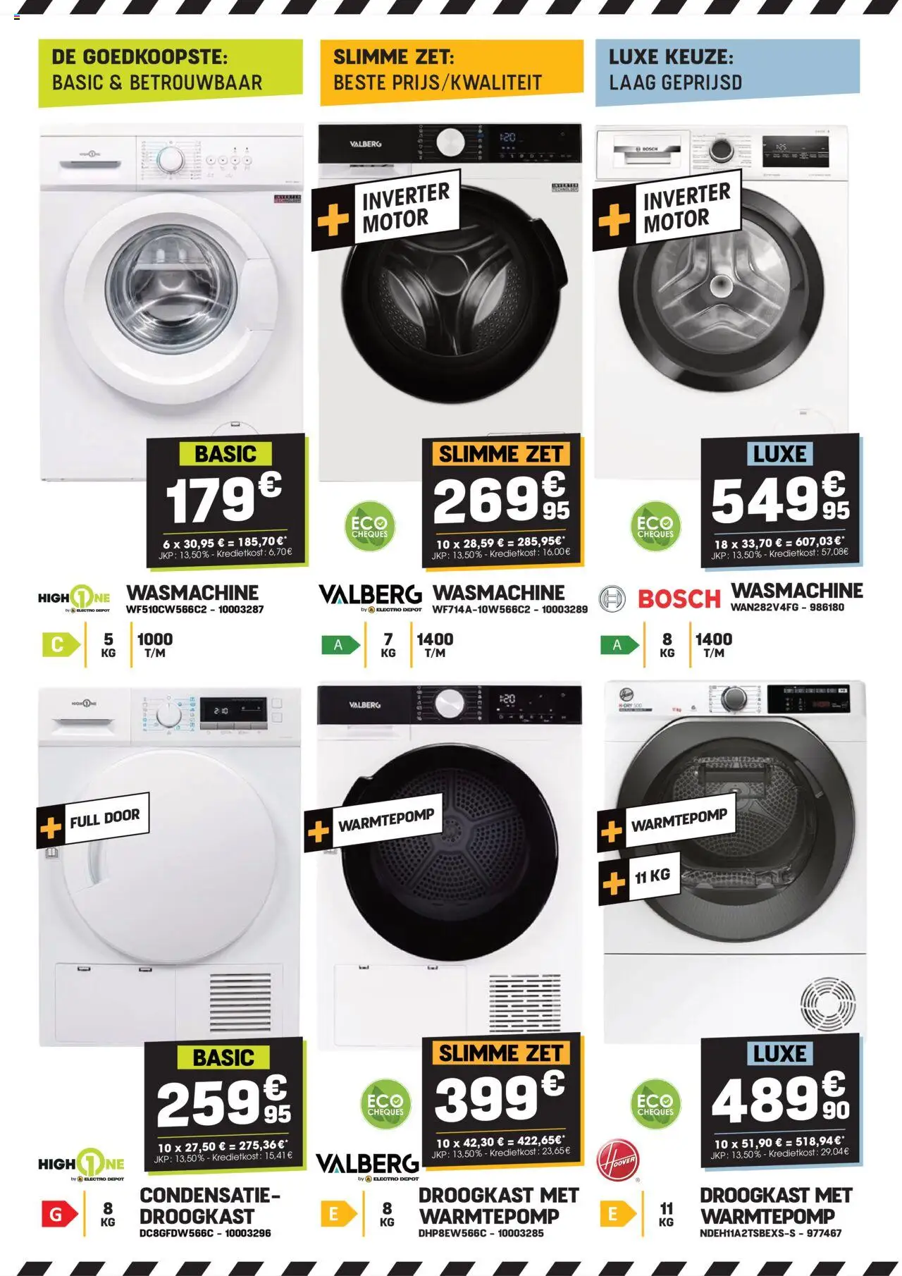  | Pagina: 6 | Producten: Wasmachine