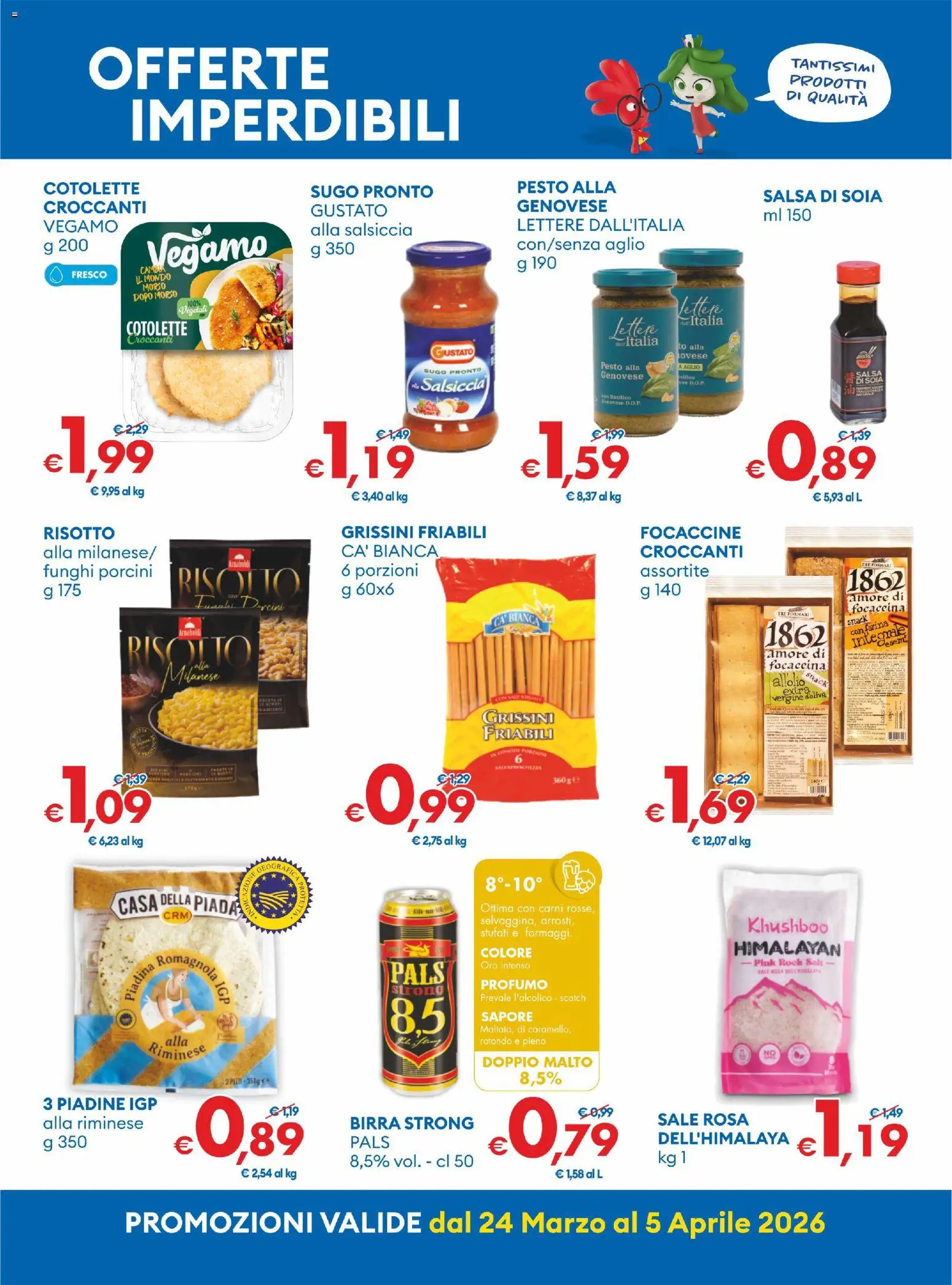 Volantino MD Discount del 24.03.2026 | Pagina: 29 | Prodotti: Sale, Farina, Funghi, Grissini