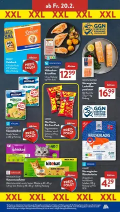 Aldi Süd Prospekt 	 ab 16.02.2026 gültig | Seite: 11 | Produkte: Hahnchen, Räucherlachs, Milram, Whiskas