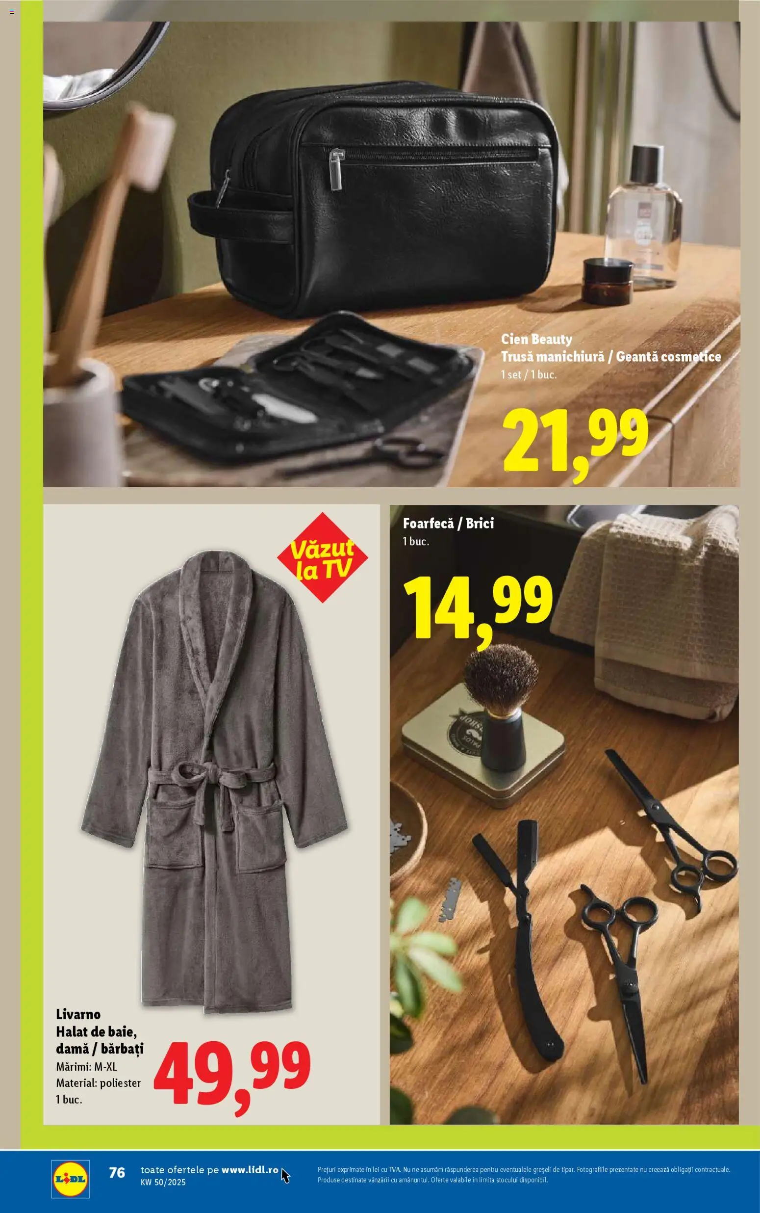 Noul catalog Lidl – valabil de la 08.12.2025 | Pagină: 76 | Produse: Geantă