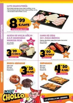 AhorraMas folleto │ válido desde el 25.09.2025 | Página: 4 | Productos: Queso, Jamón, Jamón cocido, Φρυγανιές σικάλεως