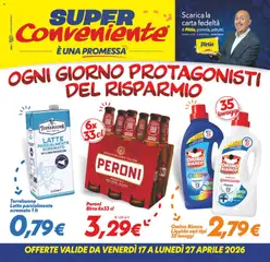Anteprima del volantino SuperConveniente volantino valido a partire dal 17.04.2026