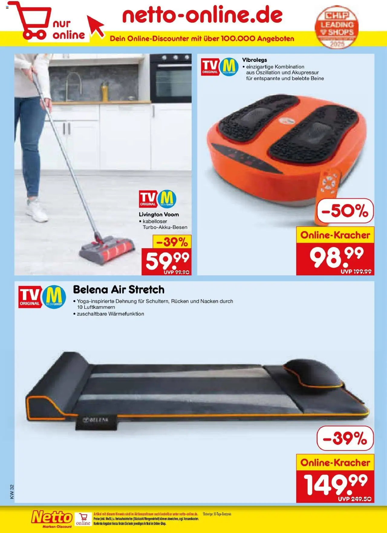Netto Marken-Discount prospekt Buttenwiesen	 - gültig ab dem 04.08.2025 | Seite: 58 | Produkte: TV
