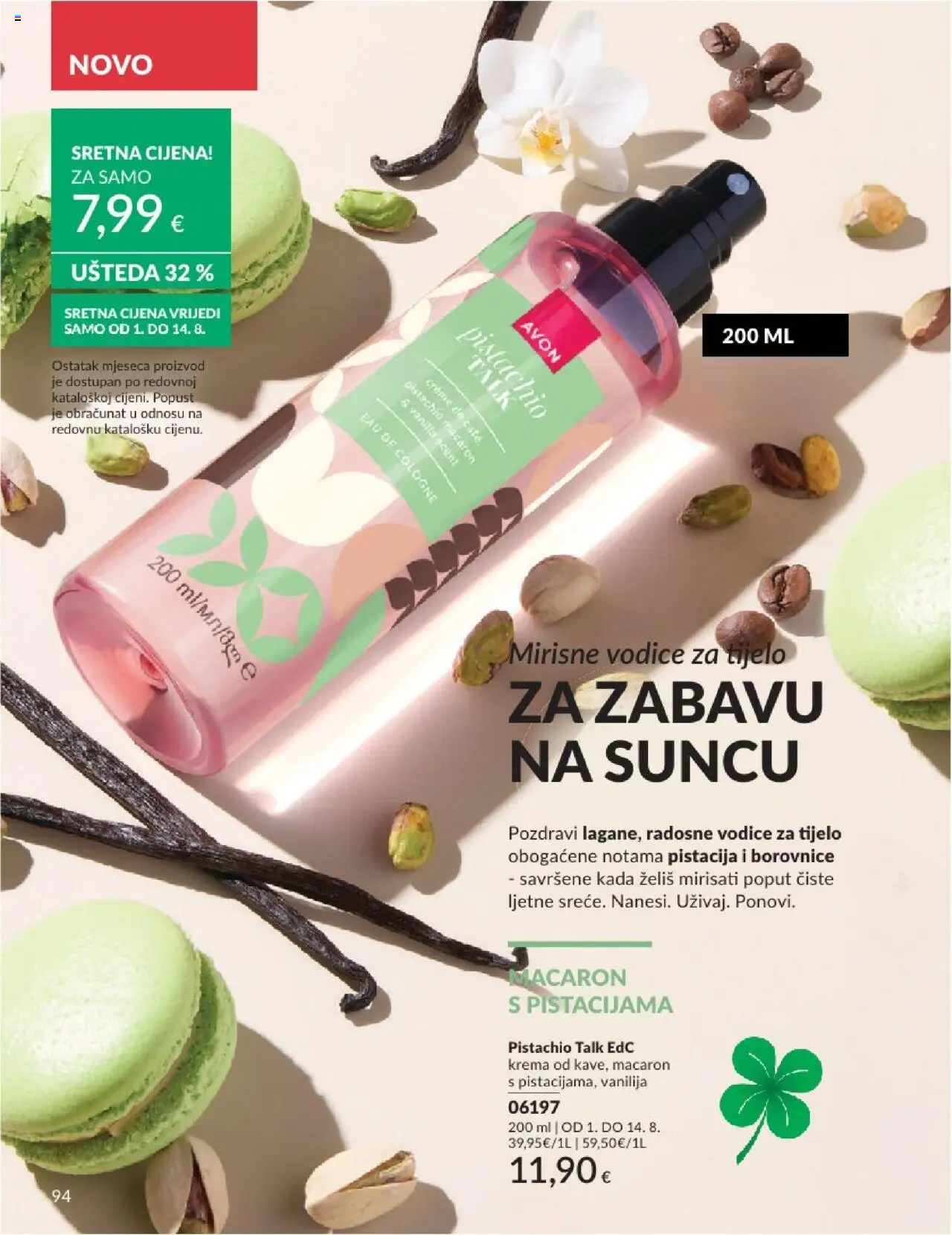 Avon katalog | vrijedi od 01.08.2025 | Stranica: 94 | Proizvodi: Krema, Borovnice