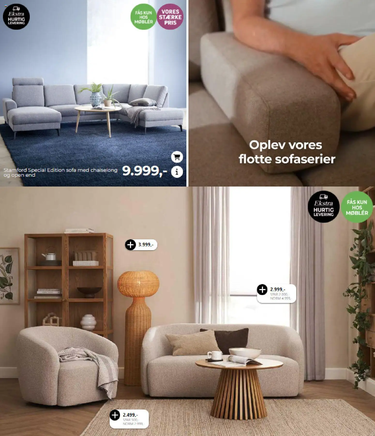 Møblér tilbudsavis – gyldig fra 31.10.2025 | Side: 2 | Produkter: Sofa