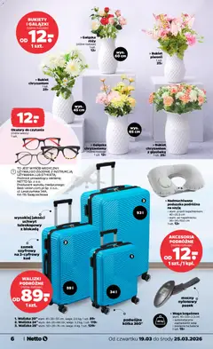 Pogląd oferty "Netto gazetka od czwartku NonFood" - ważna od 19.03.2026 | Strona: 6