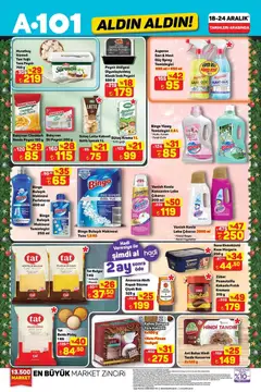 18.12.2025 tarihinden itibaren geçerli olan A101 kataloğu önizlemesi