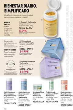 Vista previa Oriflame - Catálogo Campaña 15 válido desde el 29.10.2025 | Página: 100 | Productos: Δοχείο φοντί, Βάση λουλουδιών