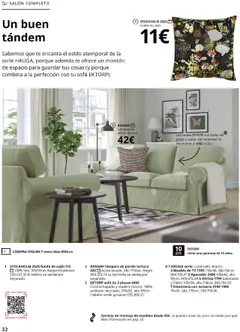 Vista previa Catálogo IKEA Salones válido desde el 01.09.2025 | Página: 32 | Productos: Té, Funda, Funda de cojín, Cojín