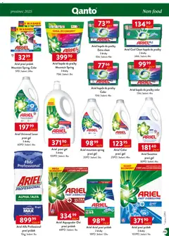 Náhled letáku Astur & Qanto leták - Velkoobchod 12/2025 od 01.12.2025 | Strana: 193 | Produkty: Lenor, Ariel Sensitive, Prací Prášek, Ariel kapsle