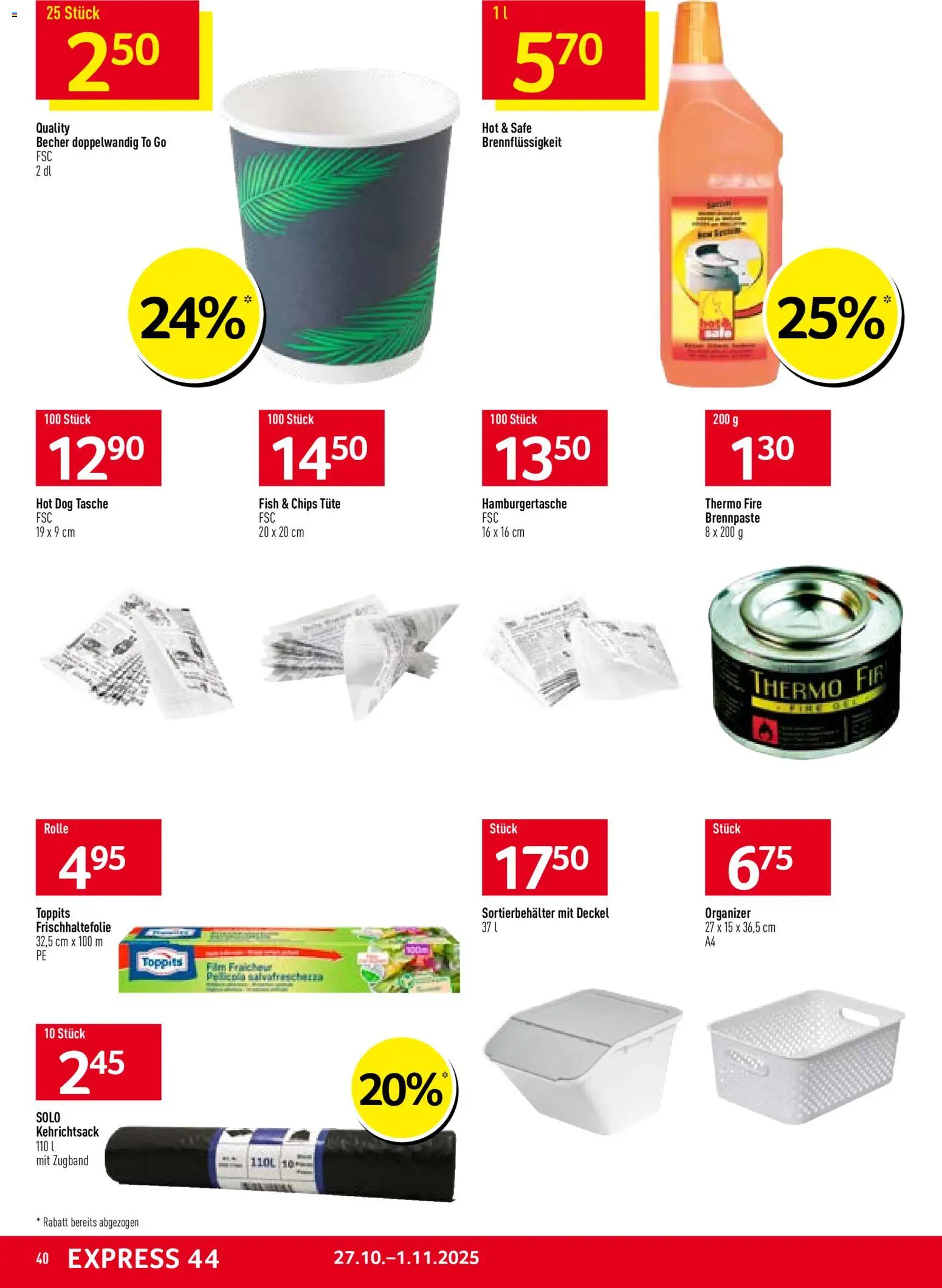 Prodega Aktionen – gültig ab 27.10.2025 | Seite: 40 | Produkte: Chips, Tasche