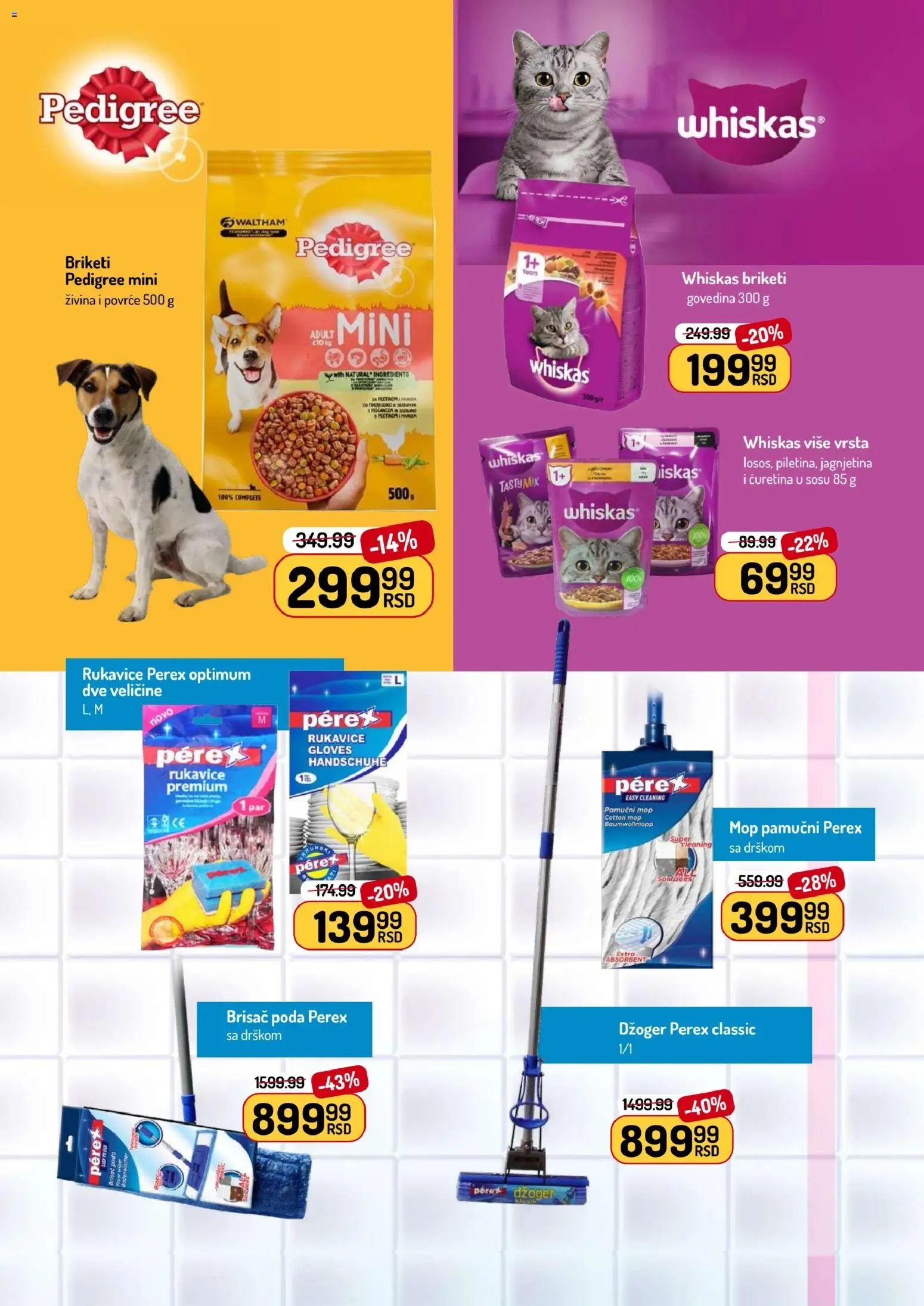Aman katalog - važi od 10.11.2025 | Strana: 43 | Proizvode: Govedina, Pedigree, Rukavice, Whiskas
