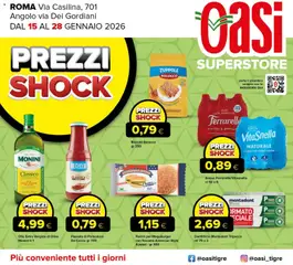 Anteprima del volantino Oasi Superstore catalogo valido a partire dal 15.01.2026