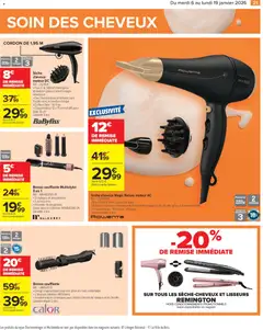 Carrefour - Prévisualisation de Carrefour Toutes en beauté valide à partir de 06.01.2026 | Page: 23 | Produits: Diffuseur, Brosse, Prise