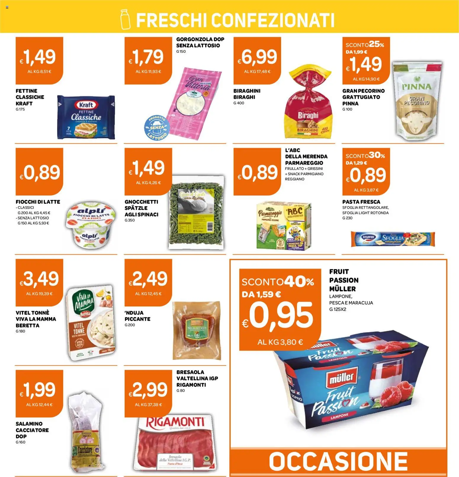 Volantino Ekom del 21.04.2026 | Pagina: 9 | Prodotti: Bresaola, Spinaci, Grissini, Gnocchetti