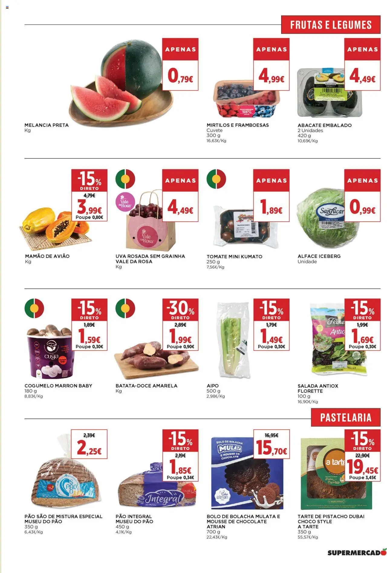 El Corte Ingles folheto │ válido de 22.08.2025 | Página: 13 | Produtos: Abacate, Tarte, Melancia, Mamão