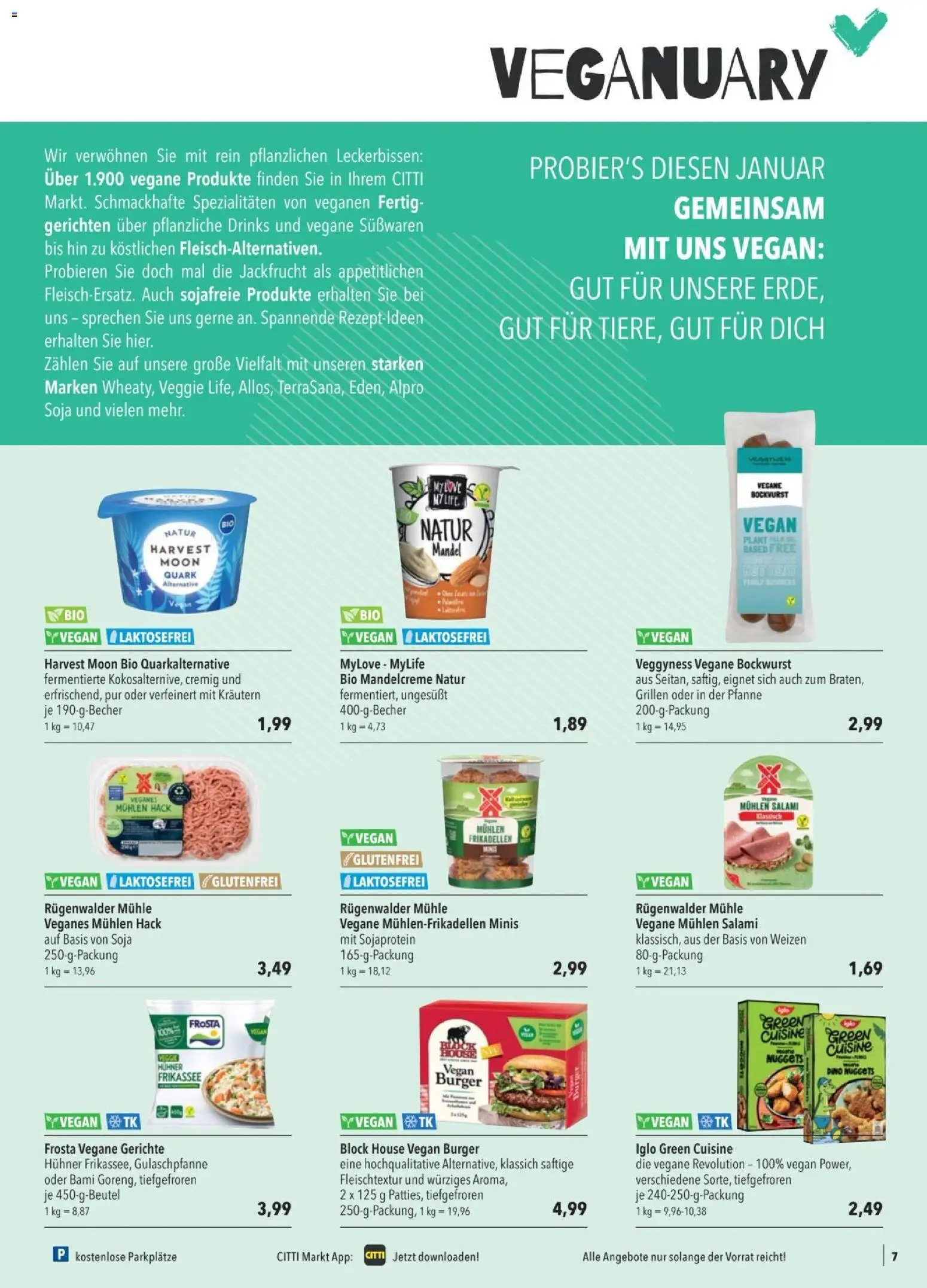 CITTI tilbudsavis – gyldig fra 07.01.2026 | Side: 7 | Produkter: Salami, Nuggets