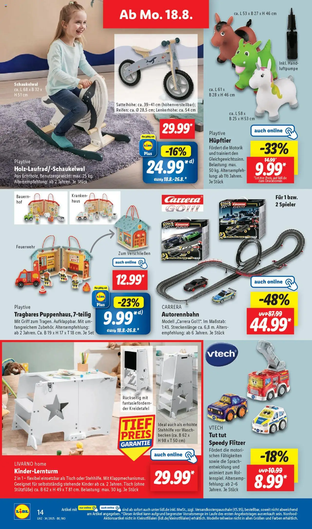 Lidl Prospekt Zossen	 - gültig ab dem 18.08.2025 | Seite: 24 | Produkte: Tisch, Luftpumpe