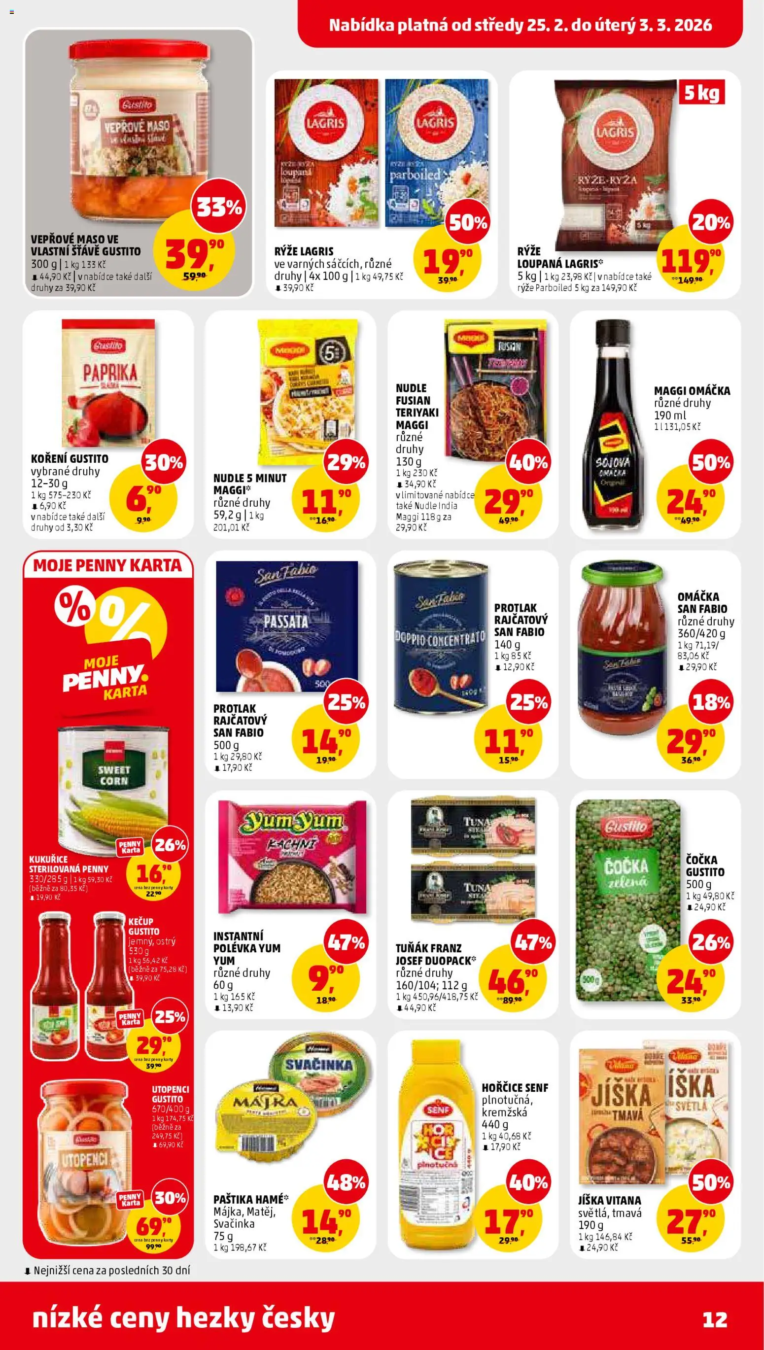 Penny Market leták od 25.02.2026 | Strana: 12