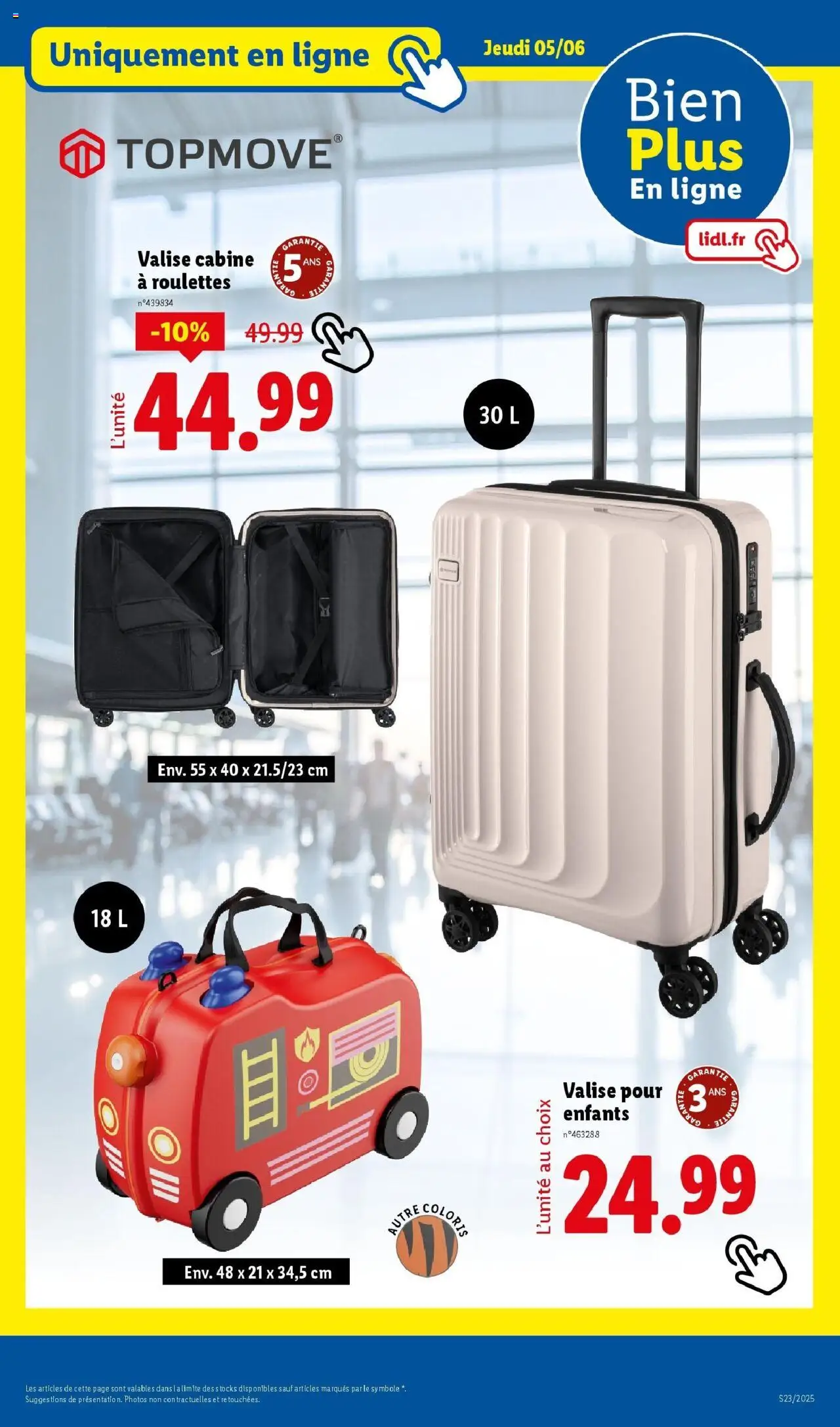  | Page: 47 | Produits: Valise cabine, Valise