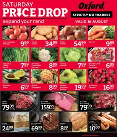 Preview of Oxford Freshmarket specials valid from 16.08.2025