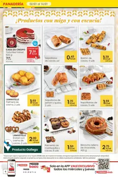 Vista previa Eroski - Para un enero más ligero válido desde el 05.01.2026 | Página: 6 | Productos: Crema, Bizcocho, Bastón, Caja