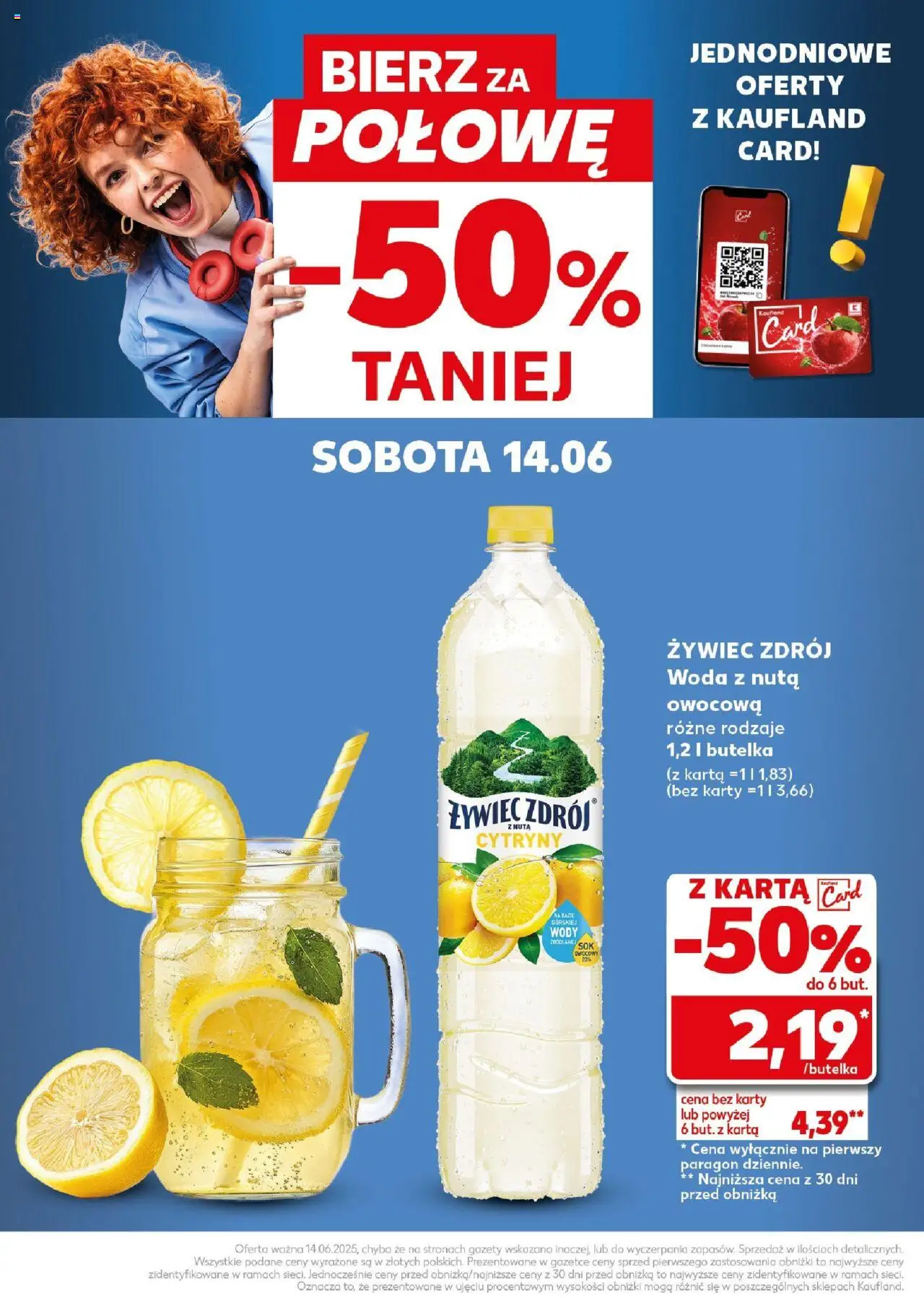 Kaufland gazetka - Super Sobota od 14.06.2025 | Strona: 30 | Produkty: Karta, Cytryny, Woda