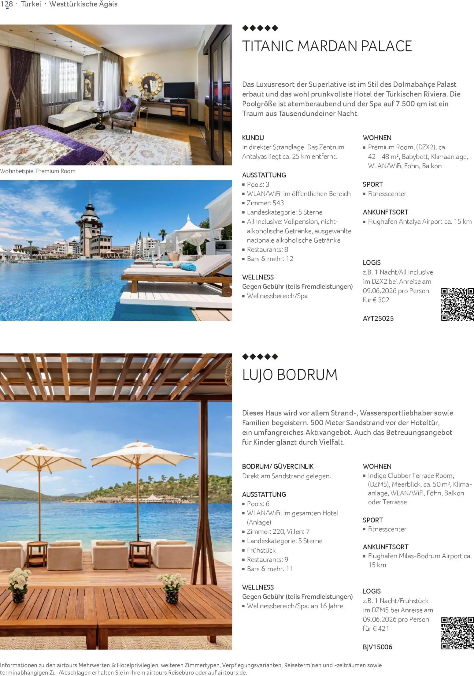 Aida Airtours Erstklassige Europareisen – gültig ab 30.10.2025 | Seite: 128