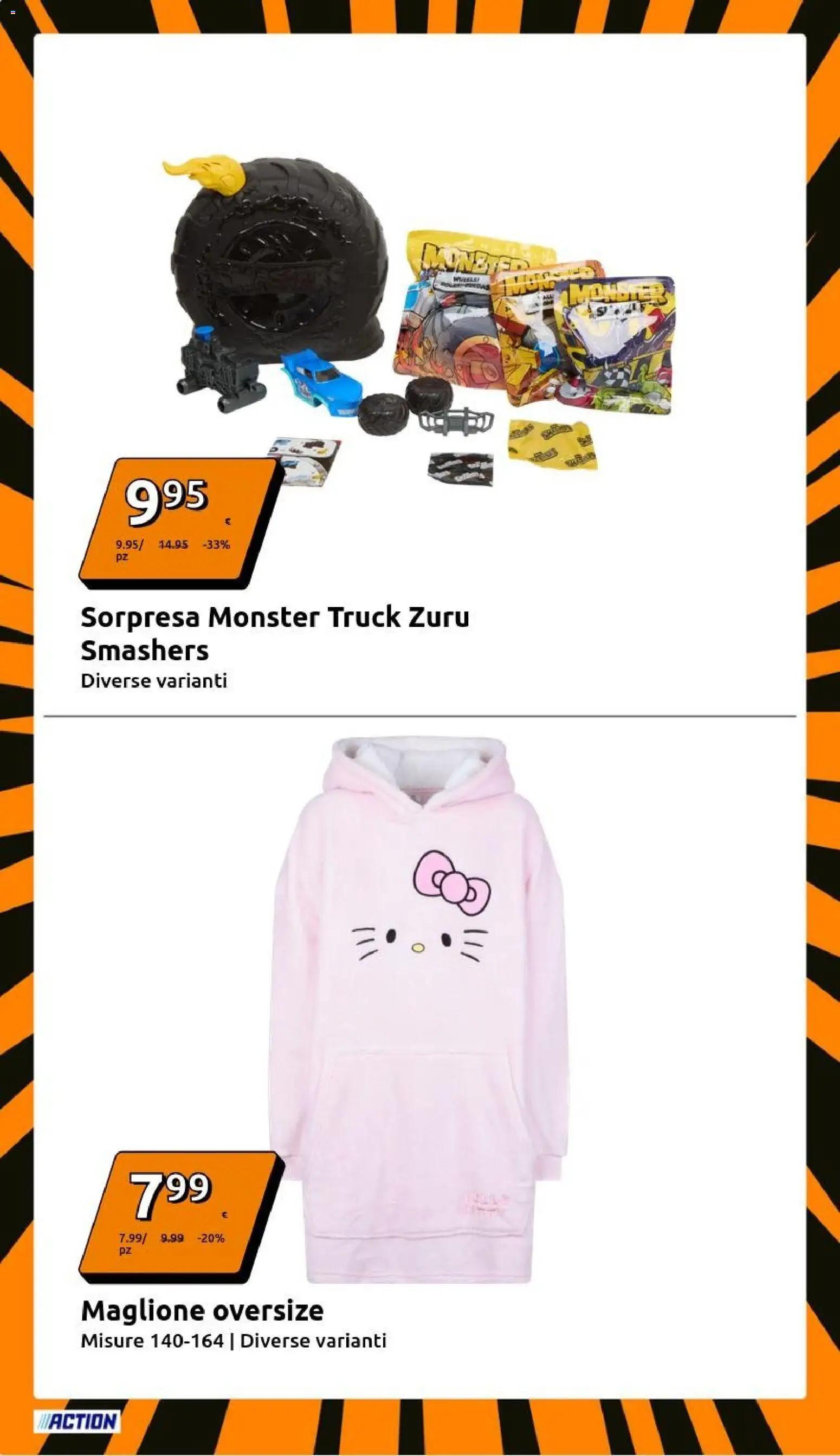 Volantino Action del 26.11.2025 | Pagina: 8 | Prodotti: Maglione