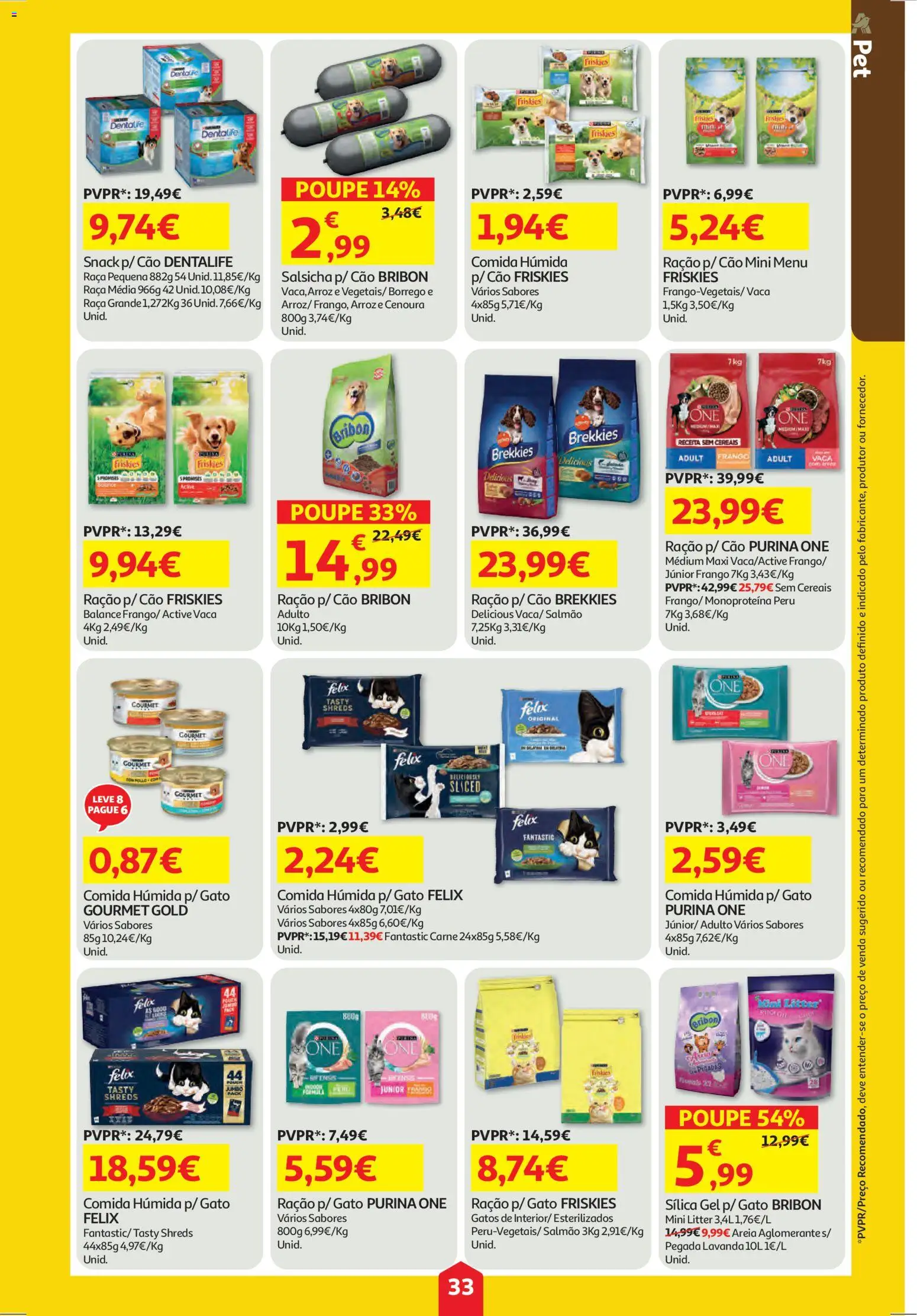Auchan folheto │ válido de 25.12.2025 | Página: 33 | Produtos: Areia, Salmão, Salsicha, Carne