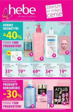 Pogląd oferty "Hebe gazetka" - ważna od 18.04.2026
