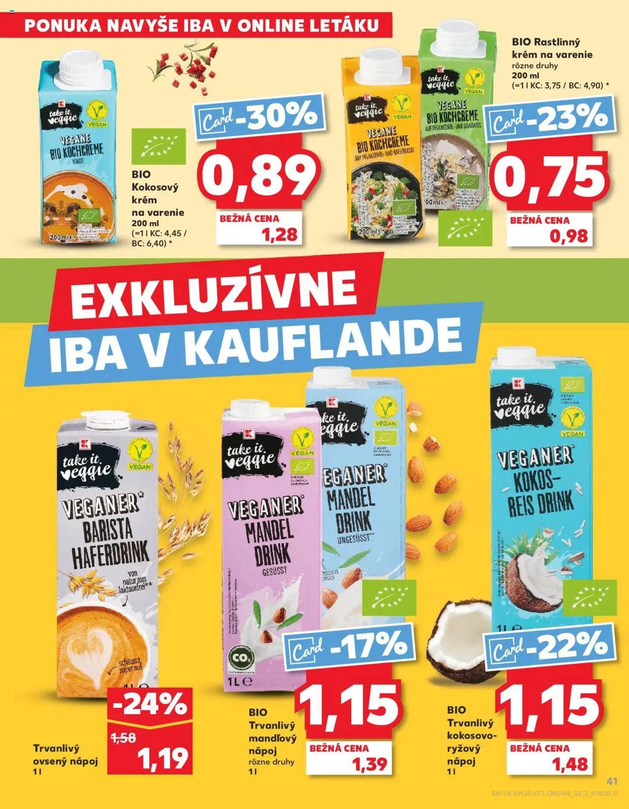 Kaufland Žilina │ platný od 24.07.2025 | Strana: 41 | Produkty: Barista, Krém