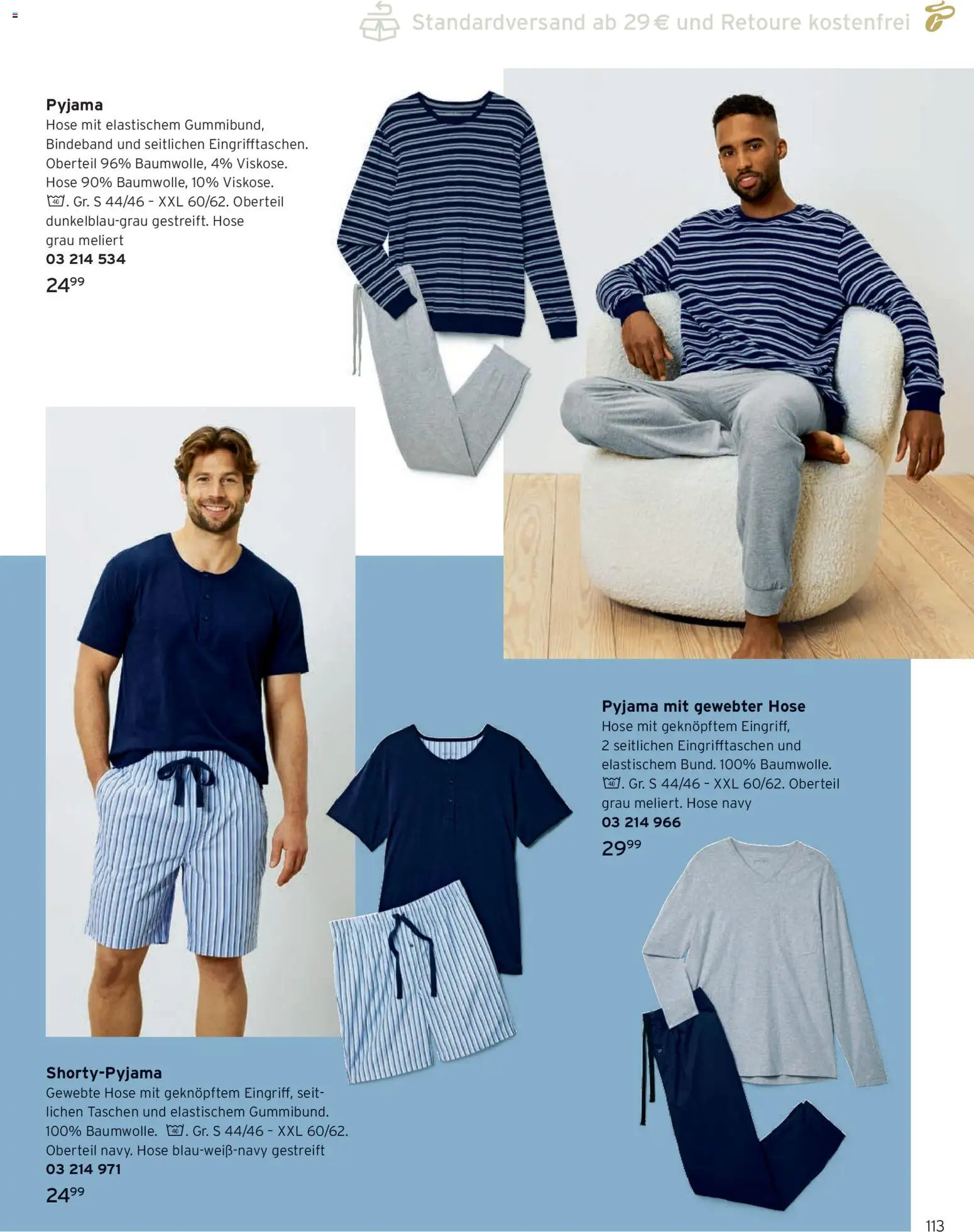 Tchibo Katalog Frühling – gültig ab 24.03.2026 | Seite: 113 | Produkte: Hose, Pyjama