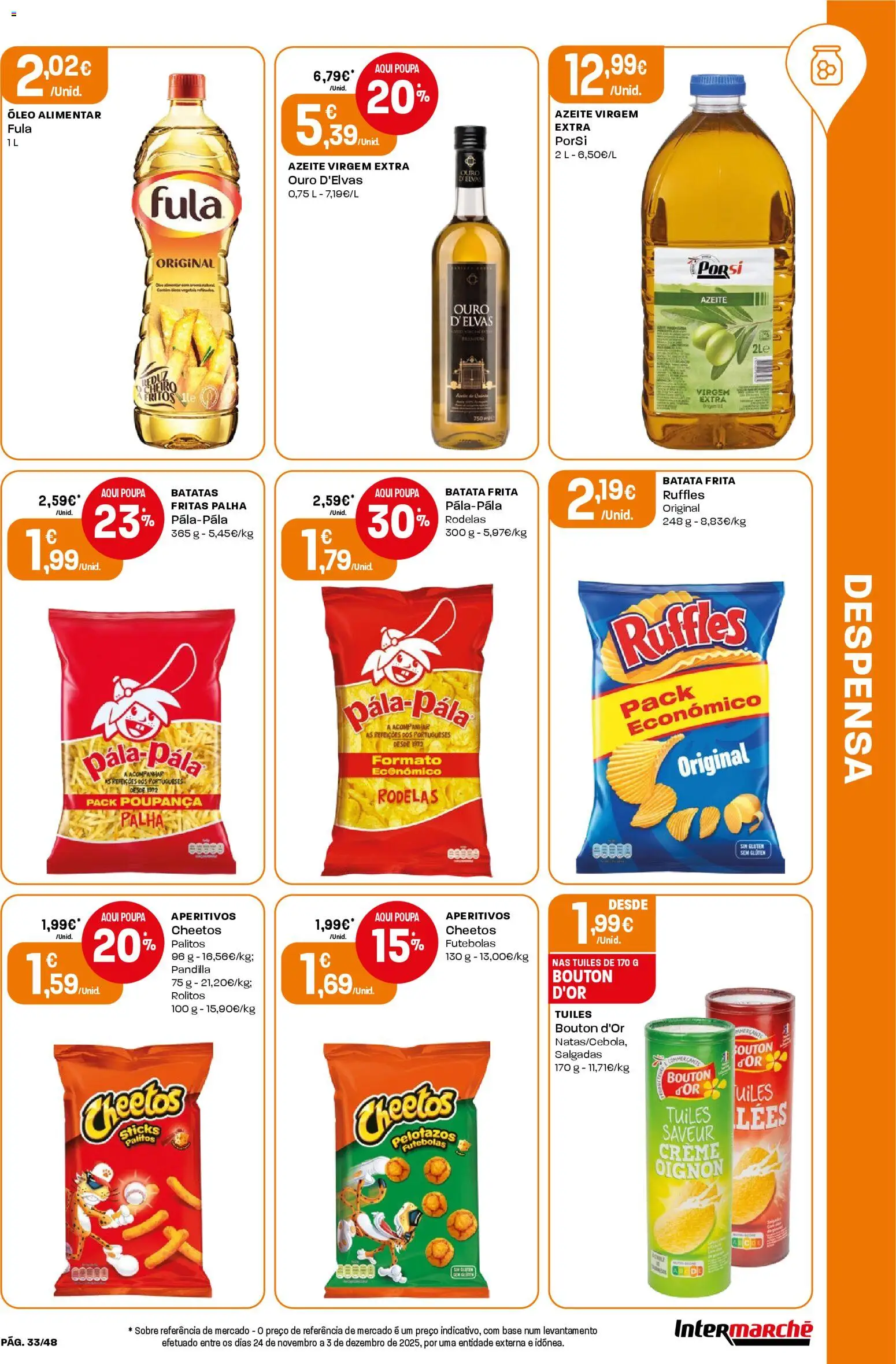 Intermarché folheto │ válido de 02.01.2026 | Página: 33 | Produtos: Batata frita, Base, Batatas fritas, Creme