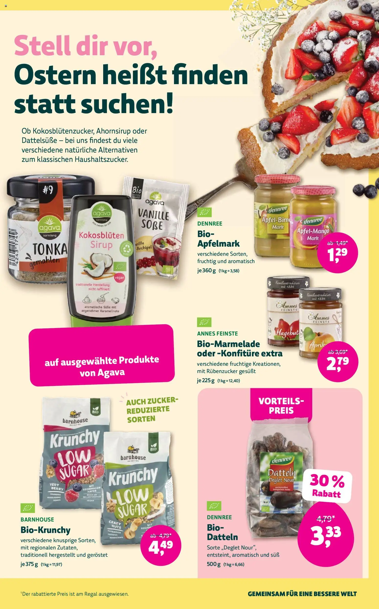 Denns BioMarkt Angebote gültig ab 25.03.2026 | Seite: 13 | Produkte: Soße, Zucker, Regal