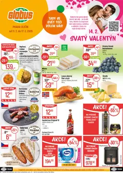 Náhled letáku Globus leták - Praha Zličín od 11.02.2026
