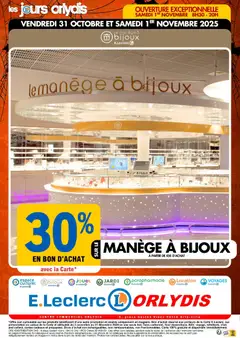 E.Leclerc - Prévisualisation de E.Leclerc catalogue 2 jours fous valide à partir de 31.10.2025 | Page: 4 | Produits: Bijoux