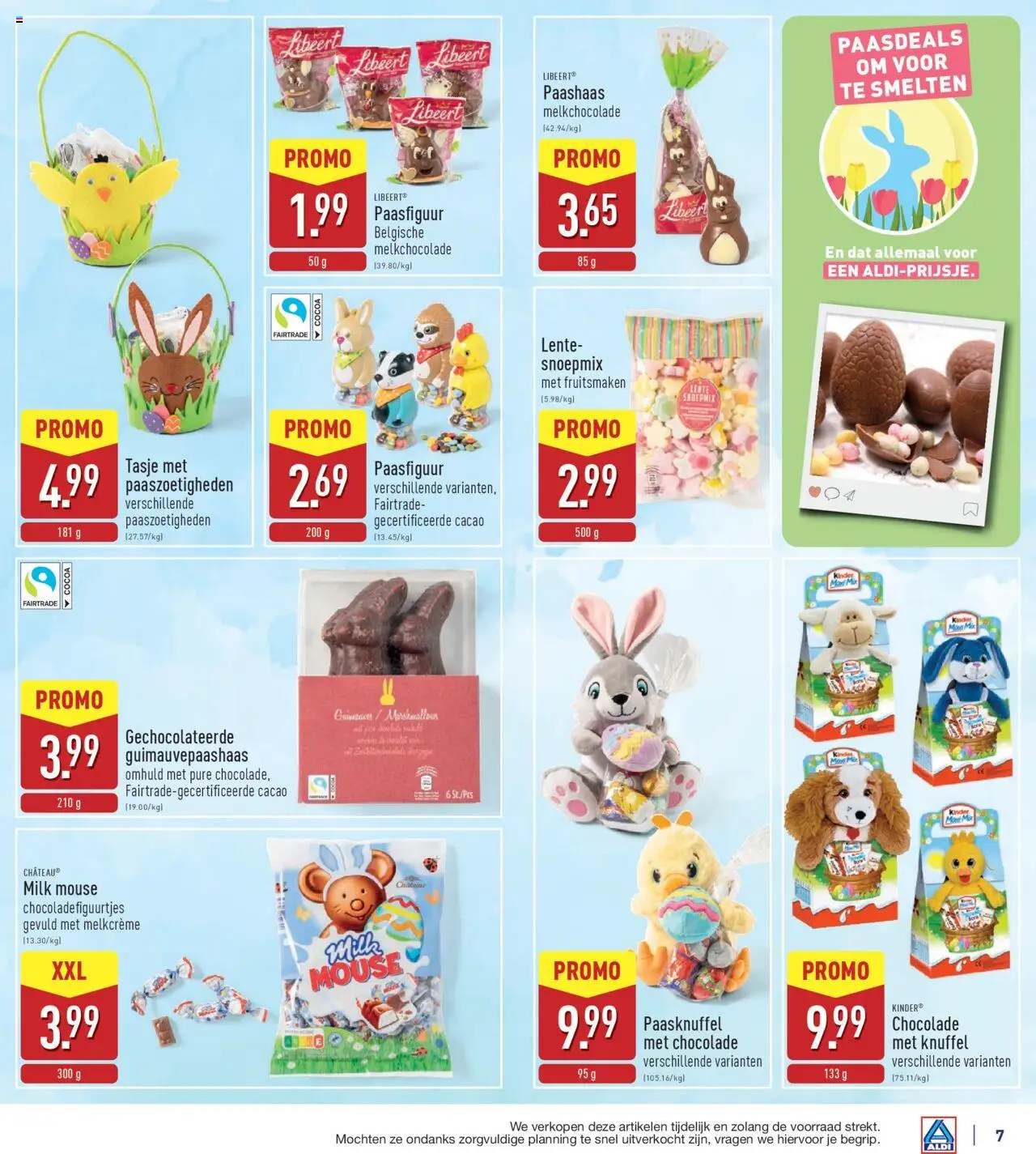 {H1} | Pagina: 7 | Producten: Kinder, Chocolade