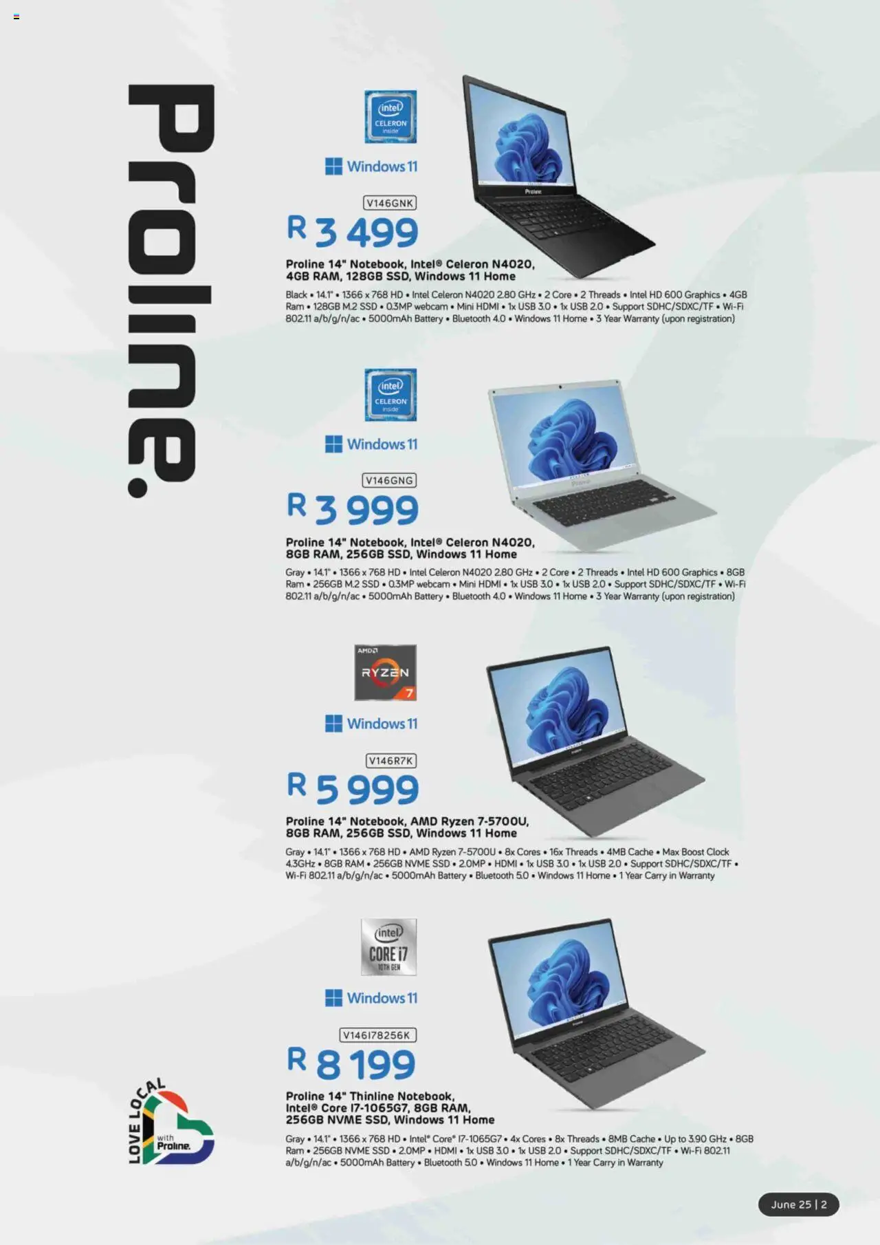 Computer Mania Specials │ valid from 01.06.2025 | Page: 3 | Products: USB, Clock