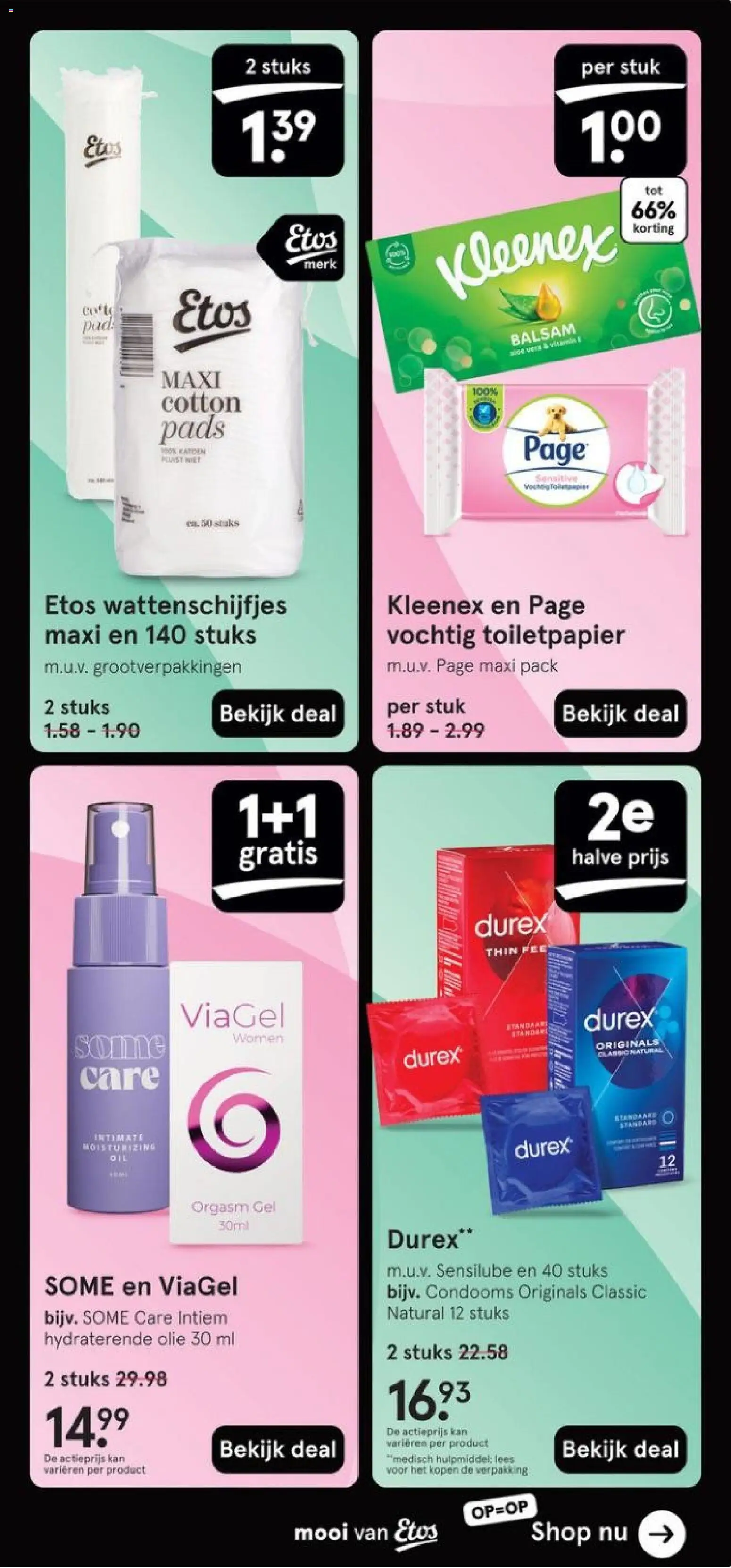 {H1} | Pagina: 19 | Producten: Kan, Pads, Gel, Toiletpapier