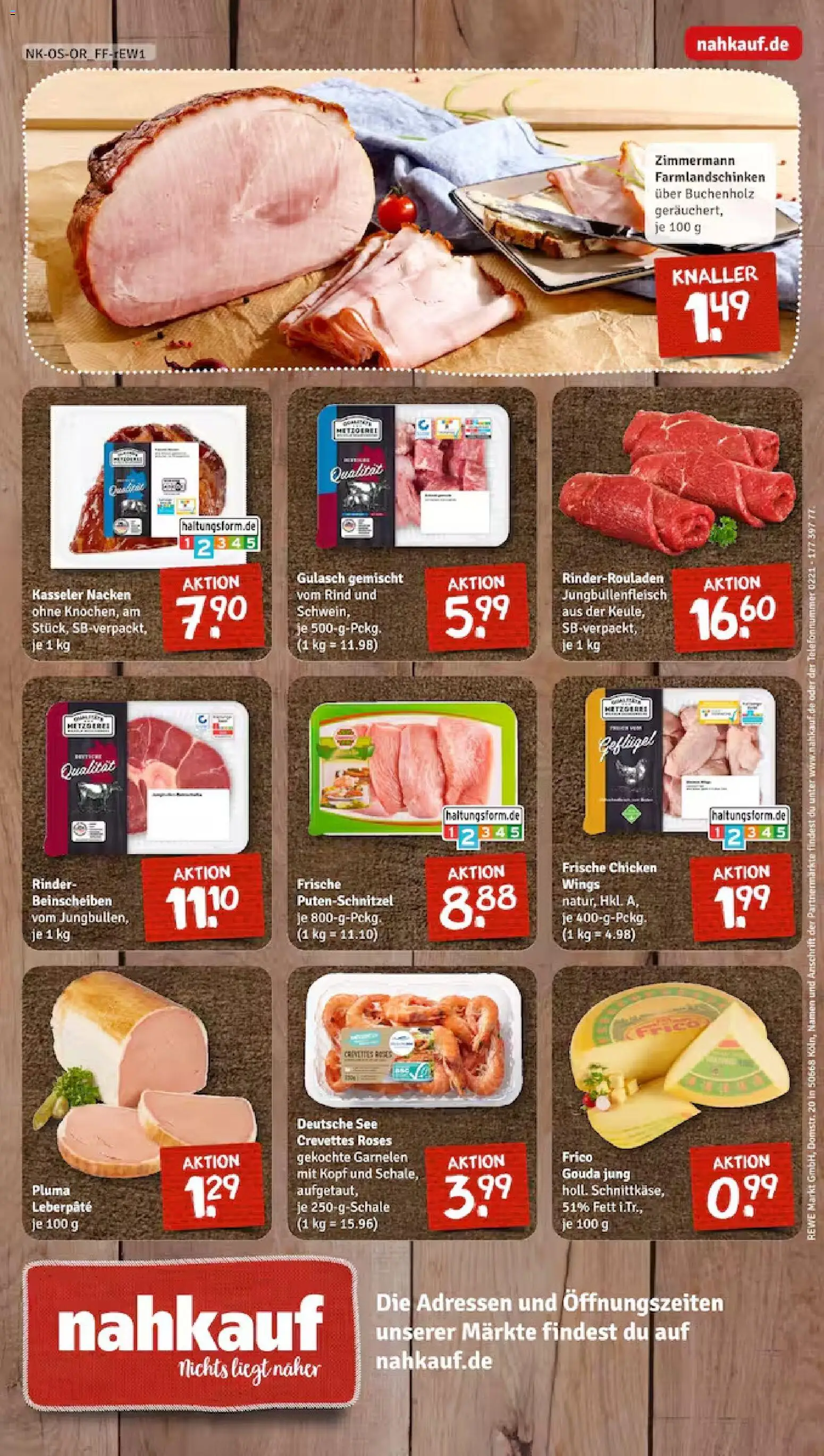 Nahkauf Prospekt 	 – gültig ab 02.02.2026 | Seite: 12 | Produkte: Rinderrouladen, Gouda, Garnelen, Putenschnitzel