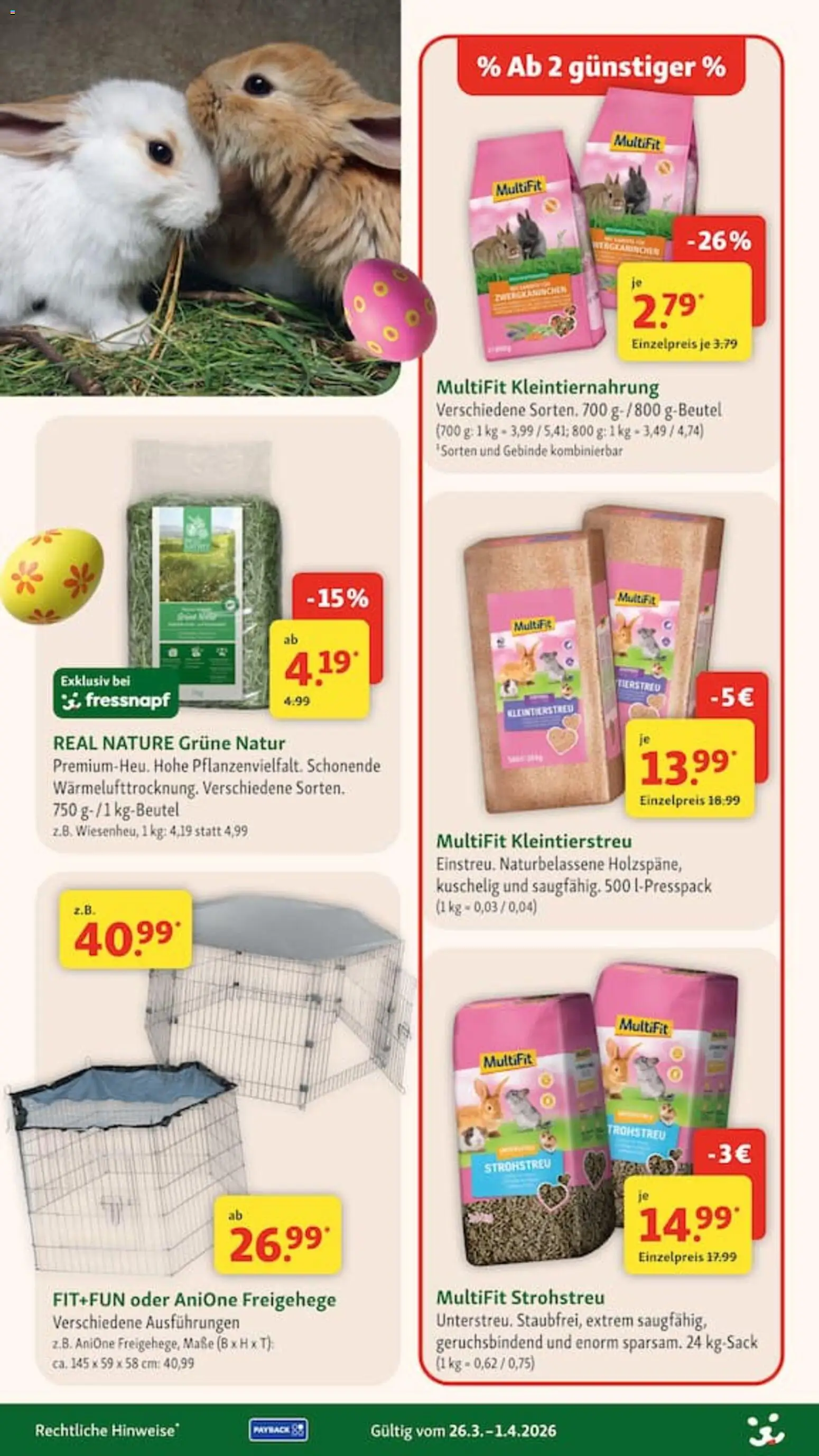 Fressnapf Prospekt 	 – gültig ab 26.03.2026 | Seite: 20