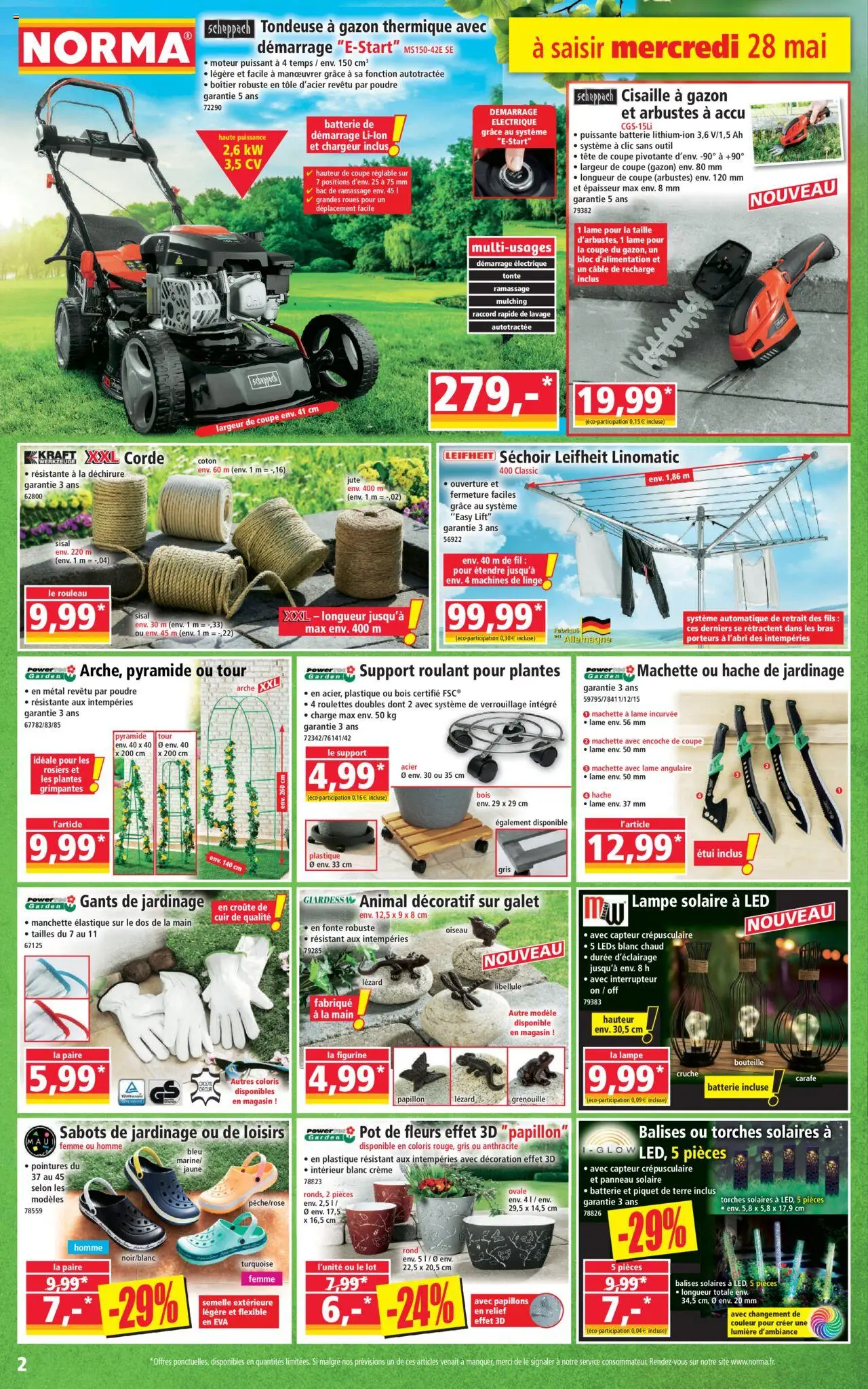  | Page: 2 | Produits: Étui, Batterie, Panneau solaire, Crème