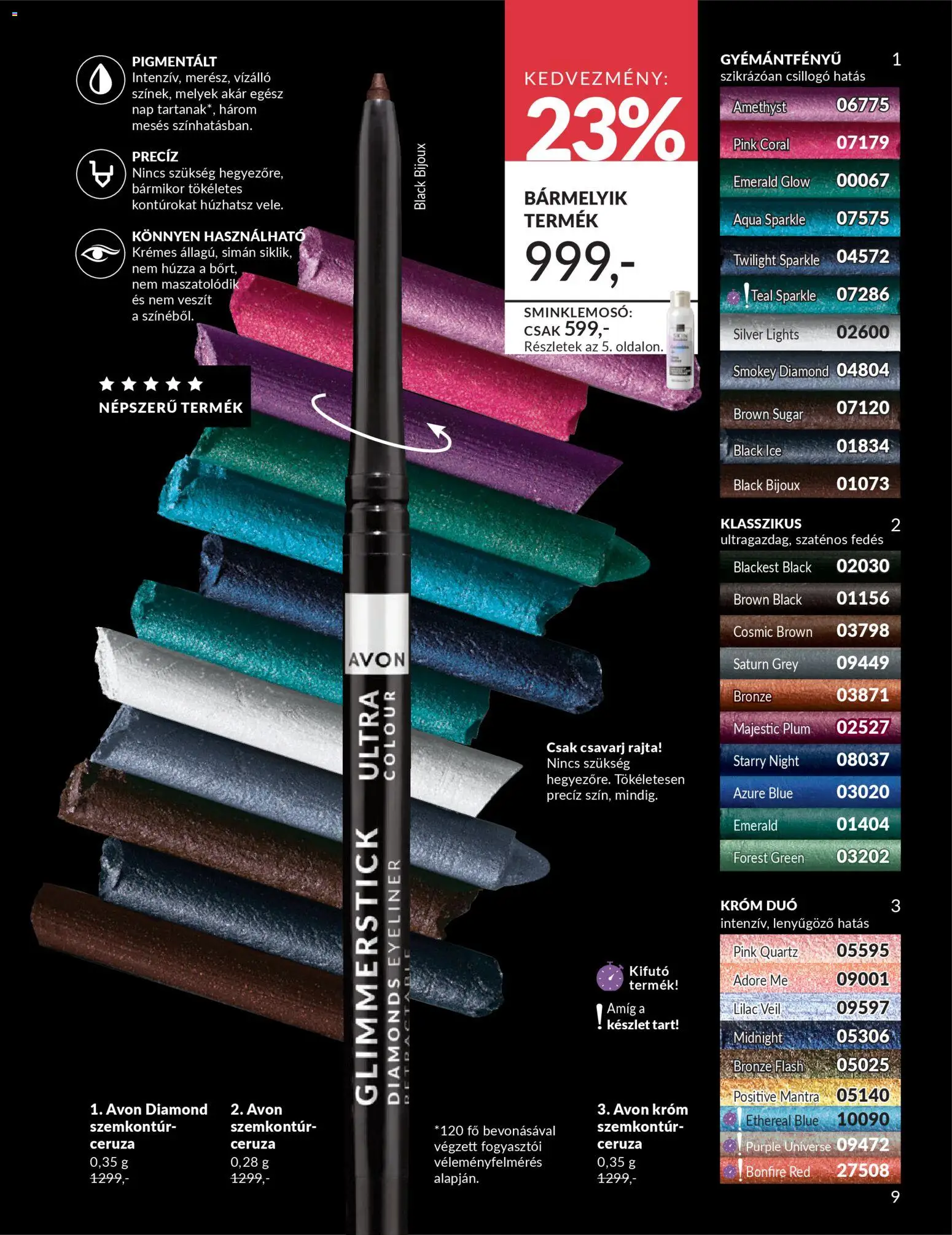 Avon akciós ujság - amely érvényes a következő dátumtól: 01.04.2026 | Oldal: 11