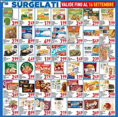 Volantino Ipertriscount del 05.09.2025 | Pagina: 18 | Prodotti: Cioccolato, Cornetto, Sogliola, Piselli