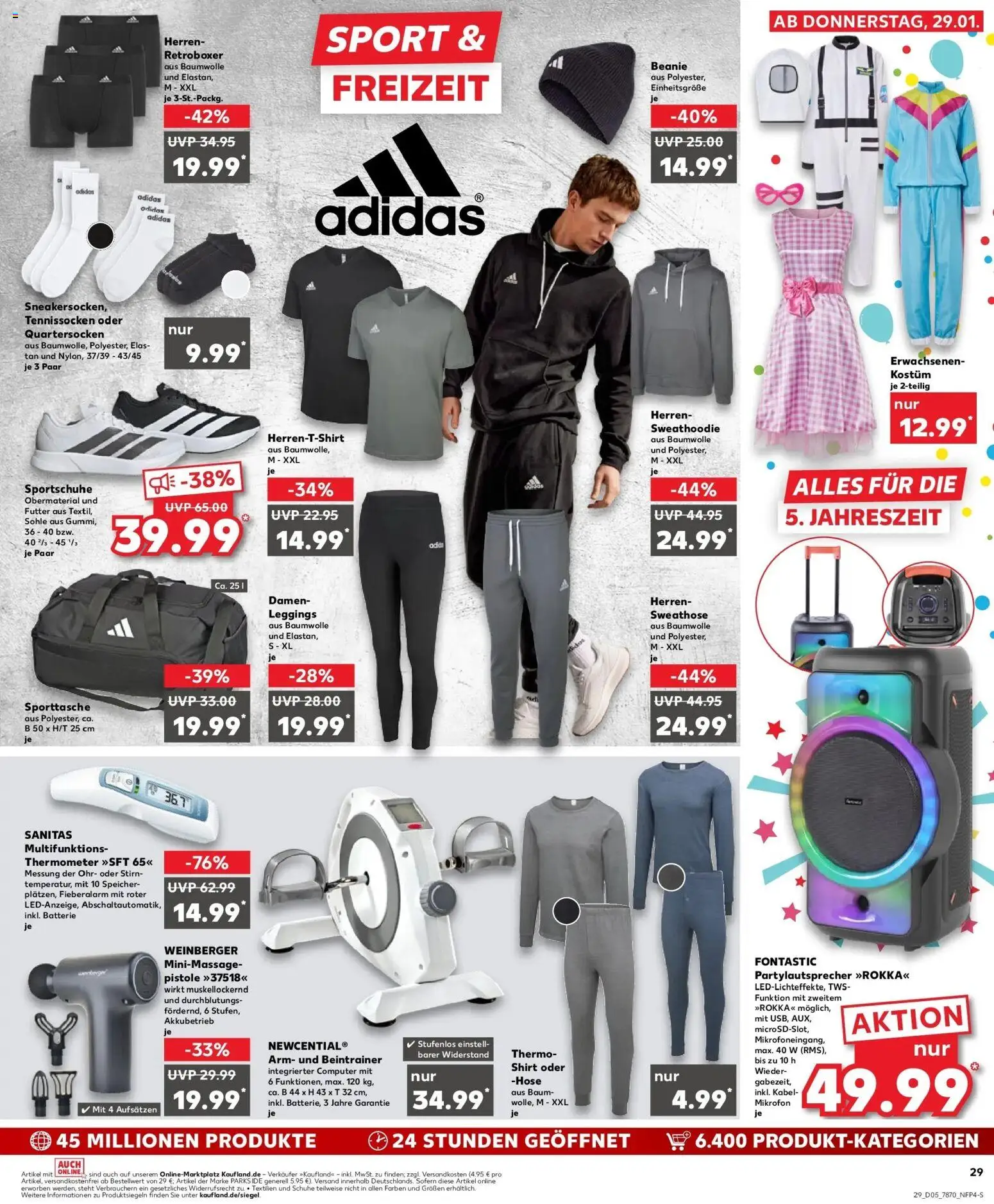 Kaufland prospekt Sindelfingen	 – gültig ab 02.02.2026 | Seite: 29 | Produkte: Mikrofon, Batterie, Hose, Leggings