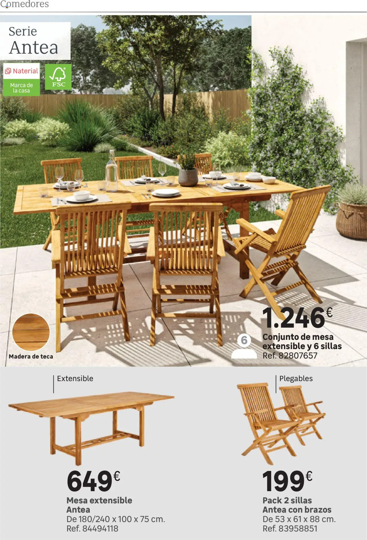Leroy Merlin catálogo │ válido desde el 25.03.2025 | Página: 66 | Productos: Mesa extensible, Mesa