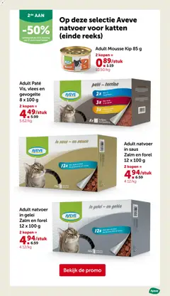 Aveve folder - Voorbeeld van een folder van Aveve, geldig van 21.01.2026 | Pagina: 4 | Producten: Vis, Sós kalács, Báránycomb, Kip