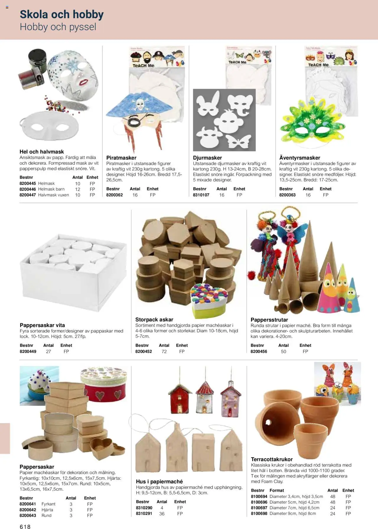 Office Depot reklamblad aktuell från 15.02.2024 | Sida: 620 | Produkter: Mask, Ansiktsmask, Kartong