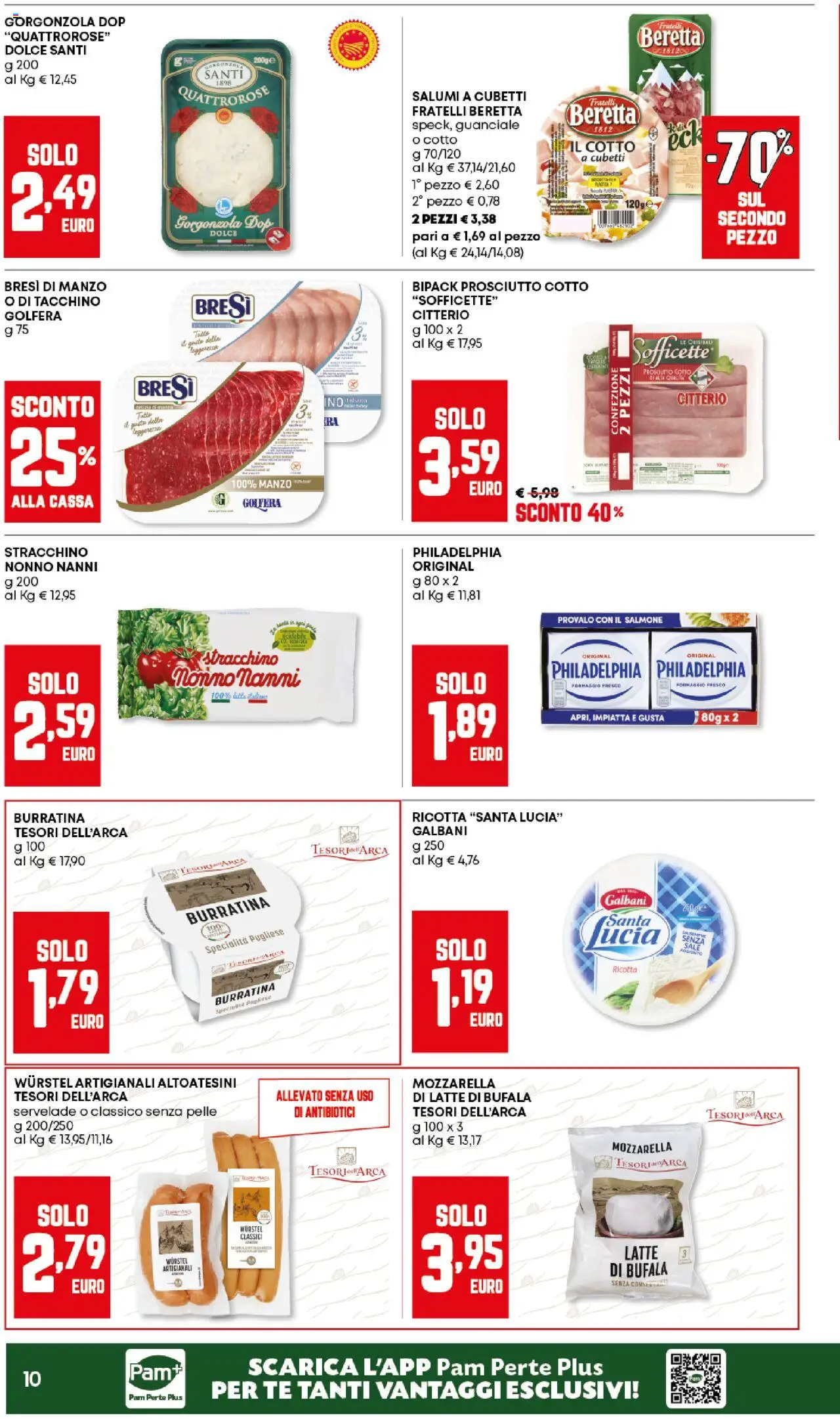 Volantino Panorama del 09.10.2025 | Pagina: 10 | Prodotti: Tè, Tacchino, Mozzarella, Wurstel